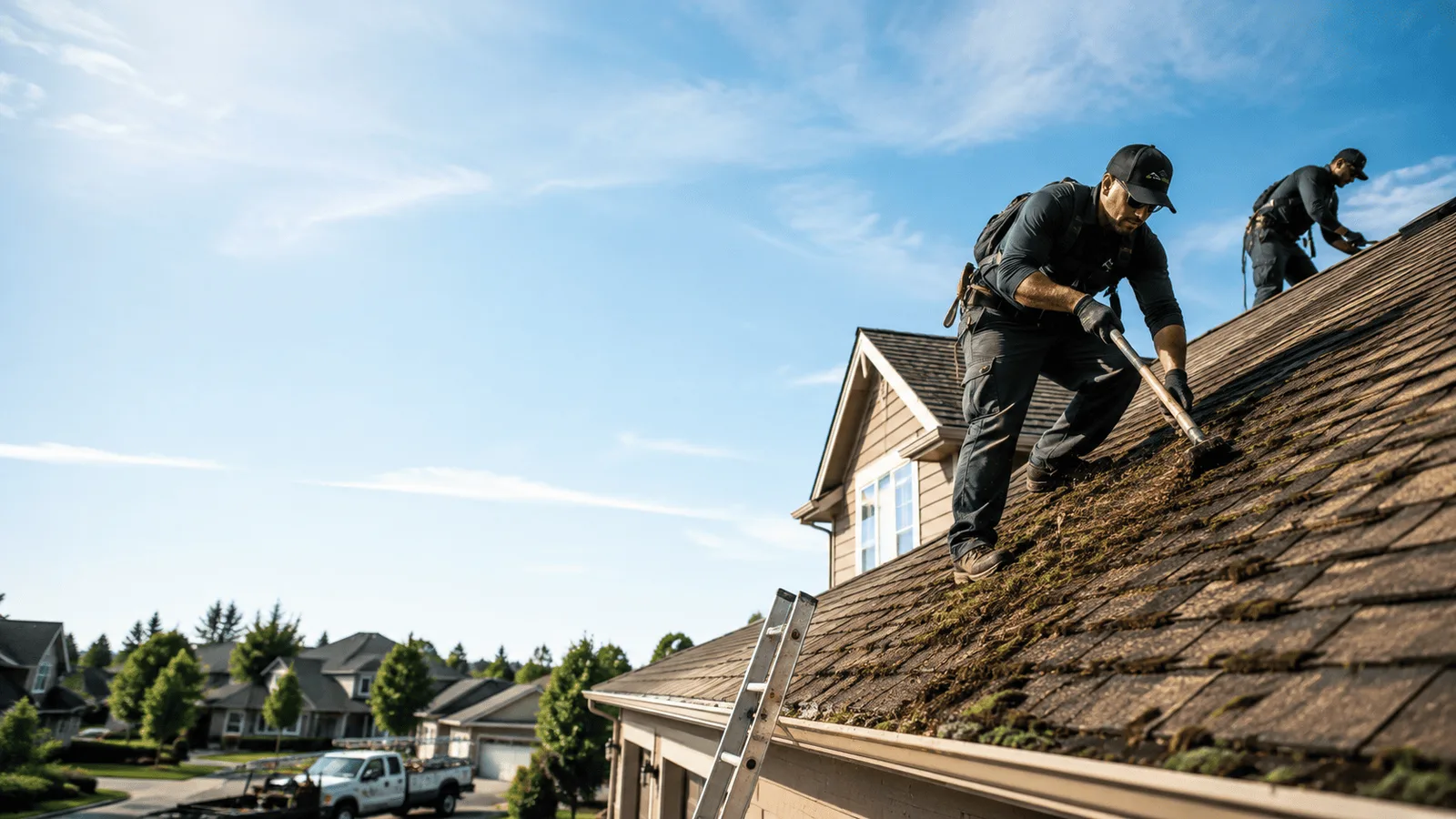 Roof Moss Removal in Broughton, IL near me